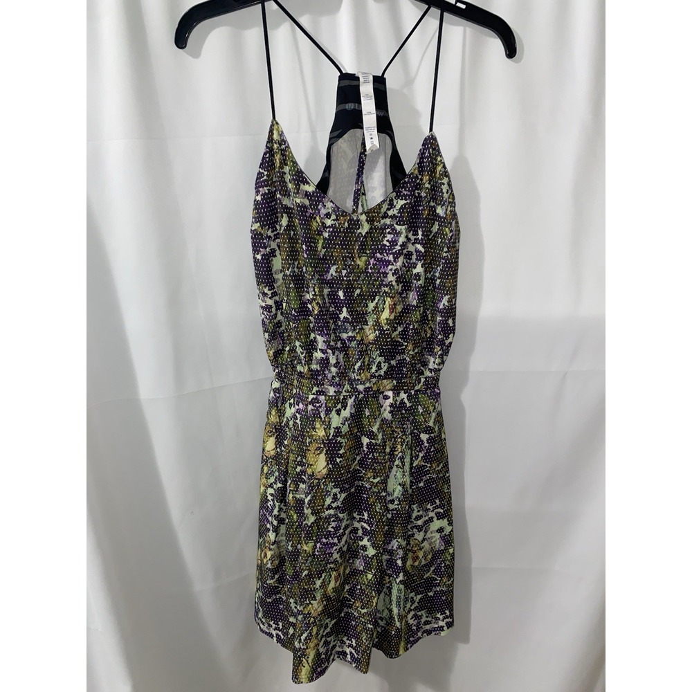 Lululemon City Summer Dress 4 Floral Sport Slip On Racerback‎ Zip Hidden Pockets